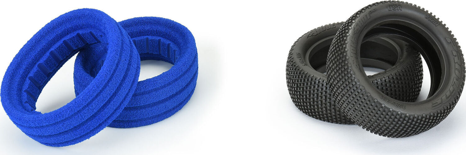 1/10 Hole Shot 3.0 M3 4WD Front 2.2" Off-Road Buggy Tires (2)